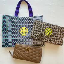 【新品】TORY BURCH トリーバーチ キルティングウォレット 長財布_画像1