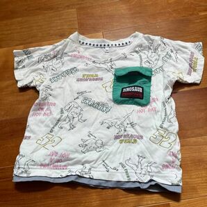 恐竜おしゃれTシャツ100