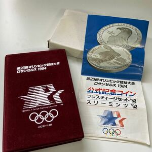第23回オリンピック 競技大会　ロサンゼルス1984 公式記念コイン　記念メダル ★9