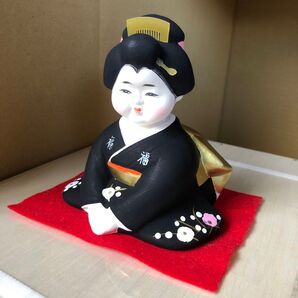おてがる配送★縁起物 お福さん 博多人形お福さん(ミニ)献寿作 日本人形