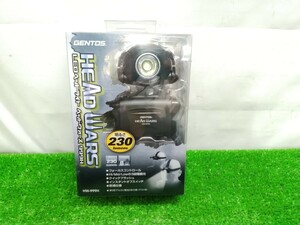 中古美品 GENTOS ジェントス LED ヘッドライト ヘッドウォーズ HW-999H