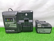 ジャンク品 HITACHI 日立工機 14.4V コードレス インパクトドライバ 3.0Ahバッテリ×2個付 WH14DBAL2_画像9