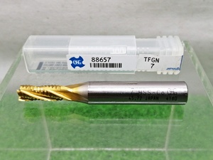 未開封 未使用品 OSG オーエスジー エンドミル タフニックゴールドミディアム 刃径7mm 88657 TFGN 7 ④