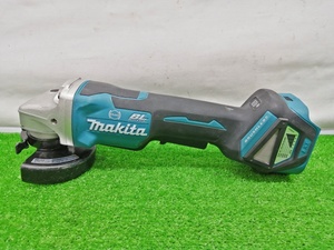 中古品 makita マキタ 100mm 18V 充電式 ディスクグラインダ GA418DZ