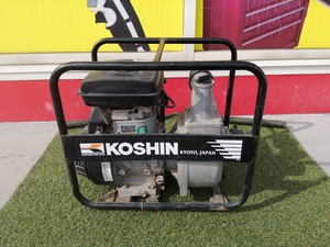 Used item KOSHIN 工進 ハイデルスポンプ engineポンプ ロビンengine搭載 KR-50