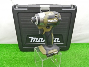 未使用品 makita マキタ 18V 充電式 インパクトドライバ オリーブ ケース付き TD173DZO ②