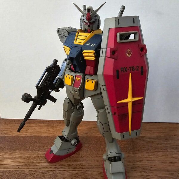 【ガンプラ・ジャンク】MG RX-78-2 ガンダム 完成品【塗装・改造済】