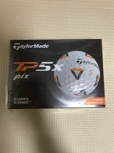 新品　TaylorMade（テーラーメイド） ゴルフボール TP5x pix '21 1ダース 12球入