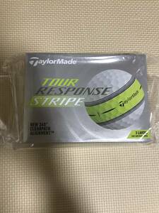 新品　TAYLOR MADE(テーラーメイド) Tour Response Stripe ツアーレスポンス ストライプ ゴルフボール 2022 1ダース 12球入り