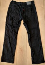 【美品】リーバイス　W31 L32　ブラックデニム　Levi's 541 Athletic Fit Jeans　EDWIN　　LEE　リー　デニムパンツ　ジーパン　ジーンズ_画像2
