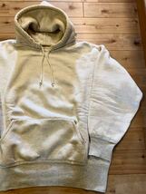 50s Champion 後付けパーカー 染込みプリント 4段 ダブルフェイス チャンピオン sweat スウェット ヴィンテージ リバースウィーブ ランタグ_画像2