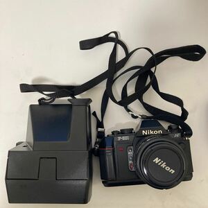 *13976 Nikon F-501 Polaroid 635 2 point operation not yet verification present condition delivery 