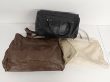 6795-14495　バッグまとめて 全部で30点 COACH PRADA マイケルコース クレージュ レスポートサック キタムラ ランセル など USED品 現状品_画像2