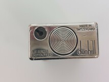 13997　dunhill ダンヒル ガスライター US.RE24163 シルバーカラー 喫煙具 USED品 現状品_画像7