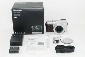 ★良品★Panasonic パナソニック LUMIX DMC-LX100-S 4/3型センサー搭載 4K動画対応 シルバー 元箱付き♪