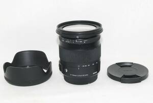 ★良品★SIGMA 17-70mm F2.8-4 DC MACRO OS HSM Contemporary シグマSAマウント フード付き♪ 