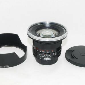 ★実用良品★Carl Zeiss ツァイス Distagon ディスタゴン 18mm F3.5 ZF NIKON ニコンFマウント フード付き♪