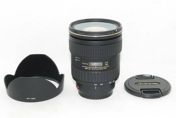 ★極美品★Tokina トキナー AT-X SD 24-70mm F2.8 PRO FX Canon キャノン 点検・整備済み♪