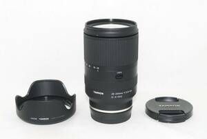 * ultimate beautiful goods *TAMRON Tamron 28-200mm F2.8-5.6 Di Ⅲ RXD SONY Sony E mount with a hood .!/51770