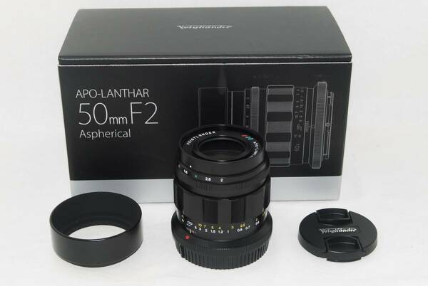 ★新品級★Voigtlander フォクトレンダー APO-LANTHAR 50mm F2 Aspherical Nikon ニコンZマウント 元箱付き♪