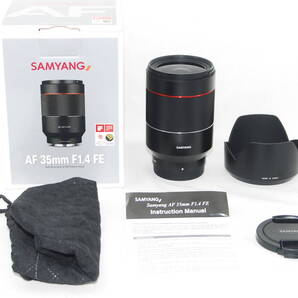 ★新品級★SAMYANG サムヤン AF 35mm F1.4 SONY ソニーFE 元箱付き♪