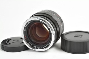 ★新品級★Carl Zeiss カールツァイス Planar プラナー 50mm F2 ZM T* ブラック♪/p66