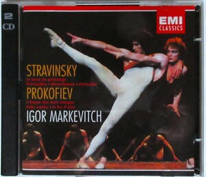 ★マルケヴィッチのストラヴィンスキー：舞踊音楽「春の祭典」他【2CDs】