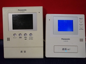 Panasonic／パナソニック　テレビ ドアホン2台　VL-MV30　／　VL-MV18　金具なし