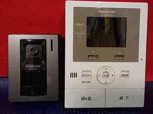 Panasonic Panasonic intercom tv door phone VL-MWD200/ entranceway cordless handset VL-V566 present condition goods 