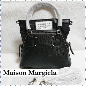 週末限定価格！Maison margiela メゾンマルジェラ バッグ 5ac マイクロ/BLACK