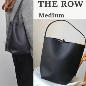 限定価格！THE ROW ParkTote レザー ミディアム/ブラック