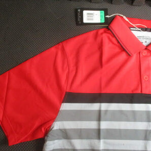 ◆ナイキゴルフ スタンダードフィット Tシャツ◆未使用 XL ポロシャツ メンズ ドライフィット DRI-FIT NIKE GOLF 赤グレー♪2F-80423カナの画像2