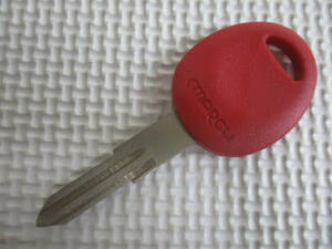 ◆日産純正 ブランクキー マーチ 赤◆未使用品 NISSAN MARCH レッド キー 鍵 旧車 レア 稀少♪R-80508カナ