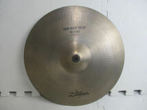 ◆ジルジャン シンバル 2点セット◆Zildjian 14インチ 36cm TOP NEW BEAT HI HAT / BOTTOM NEW BEAT HI HAT 打楽器 ドラム♪2F180509カナ_画像2