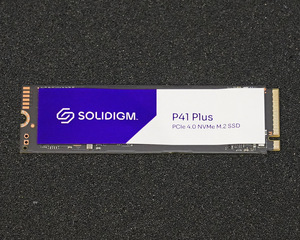 SOLIDIGM ソリダイム P41 Plus M.2 2280 NVMe SSD 512GB SSDPFKNU512GZ 動作確認済み