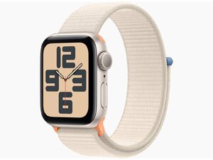 Apple Watch SE 第2世代 GPSモデル 40mm MR9W3J/A スターライトスポーツループ