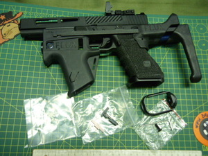 新品マルイ,AW,WE製マルイ系glock,g17,g18,g34,AAP-01系ガスブロ ガスガン用3点部品セットです。ARMY,BELL,VFC