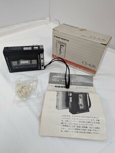 【通電確認済】FAIR MATE CS-626 カセットレコーダー