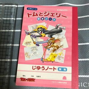 トム&ジェリー　ミニ自由ノート　12 8.5cm 平成年代不明　こまかなキズあり　写真で確認して