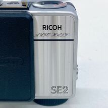 5AA049 RICOH リコー フィルムカメラ AUTO HALF ストラップ付 SE2 カメラ 中古 現状品 動作未確認_画像8