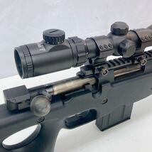 5AD053 東京マルイ TOKYO MARUI AW5103 スナイパーライフル ASGKマーク スコープ付属 エアガン 現状品_画像6