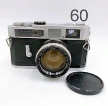 5AD016 Canon MODEL7 フィルムカメラ レンズ 50mm 1:1.4 現状品_画像1