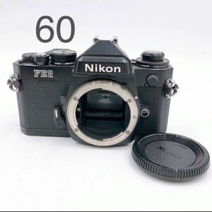 5AD015 1 иен ~ Nikon FE2 Nikon пленочный фотоаппарат редкий редкость корпус retro камера текущее состояние товар 