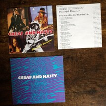 【国内盤CD帯無し】チープ・アンド・ナスティ ビューティフル・ディザスター CHEAP AND NASTY BEAUTIFUL DISASTER 1991年国内初版 管理J　_画像9