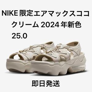 25.0 Nike Koko ナイキ エアマックス ココ サンダル クリーム2