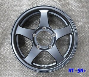 オフパフォーマーRT-5N+2 ガンメタ+ヨコハマ ジオランダーA/T G015 175/80R16 ★5本 ジムニー JB23W/JB64W/JA系5H 　送料無料(除く、沖縄)