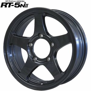 ジムニー オフパフォーマ RT-5N+2 ガンメタ　+　ダンロップ　グラントレック　XS1　185/85R16　送料無料(除く、沖縄)　