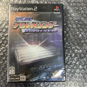 ゲーム PlayStation2/PS2/プレステ2 オンラインプロレスリング ユークス 未開封新品