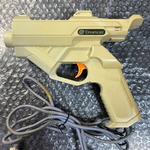  Dreamcast /Dreamcast HKT-7800 SEGA/ Sega gun navy blue / gun controller operation not yet verification 