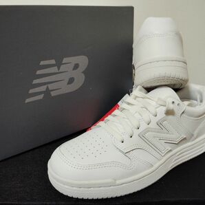 新品未使用品　大人気！23.5cmニューバランス（new　balance）レディーススニーカーBB480L3Wホワイト白